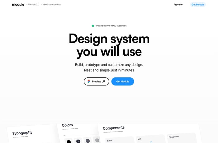 Module v2 website preview