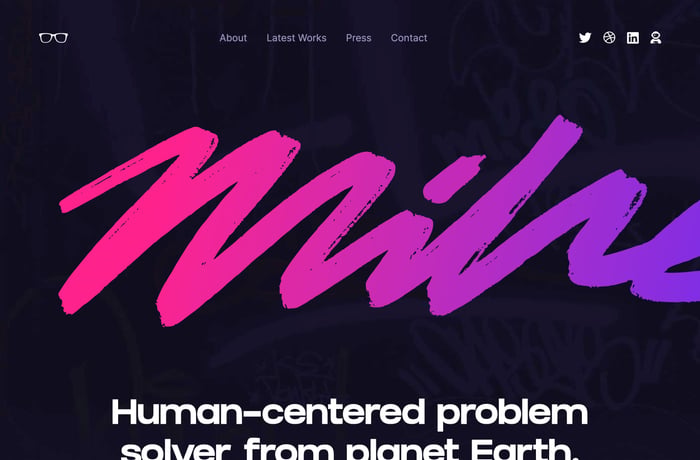 Mike McAlister website preview