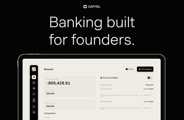 Capital website preview