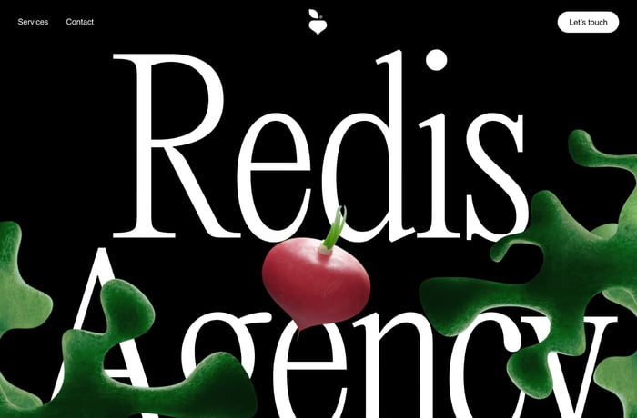 Redis Agency website preview