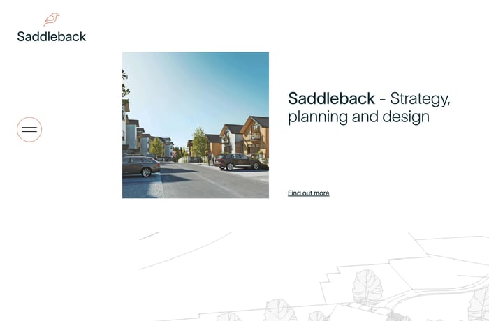 Saddleback website preview