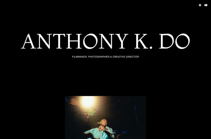 Anthony K. Do website preview