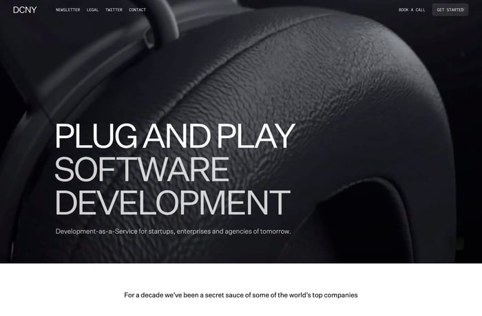 DCNY website preview