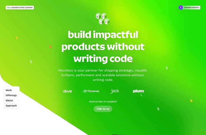 Nocoloco website preview