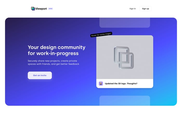 Viewport website preview
