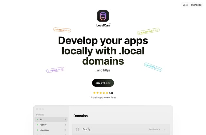 LocalCan website preview