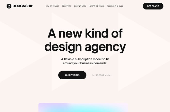 DesignShip website preview