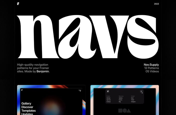 Nav.Supply website preview
