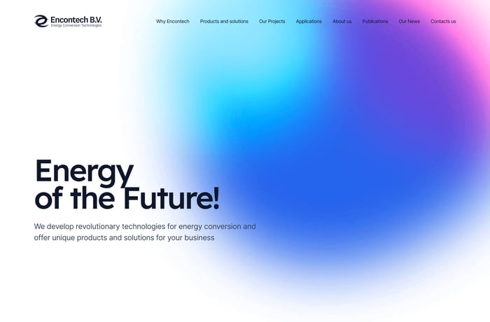 Encontech B.V. website preview