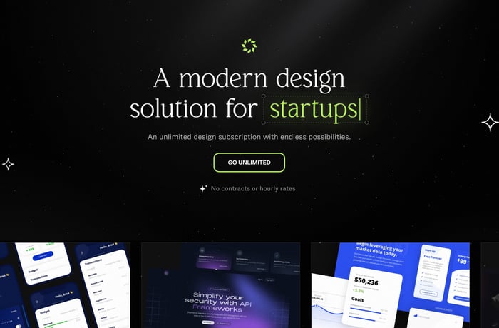 Designfly website preview