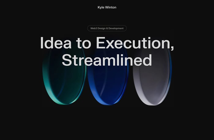 Kyle Winton website preview