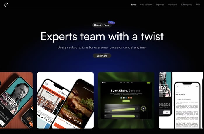 Figue website preview