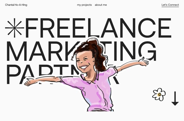 Chantal Hoahing website preview