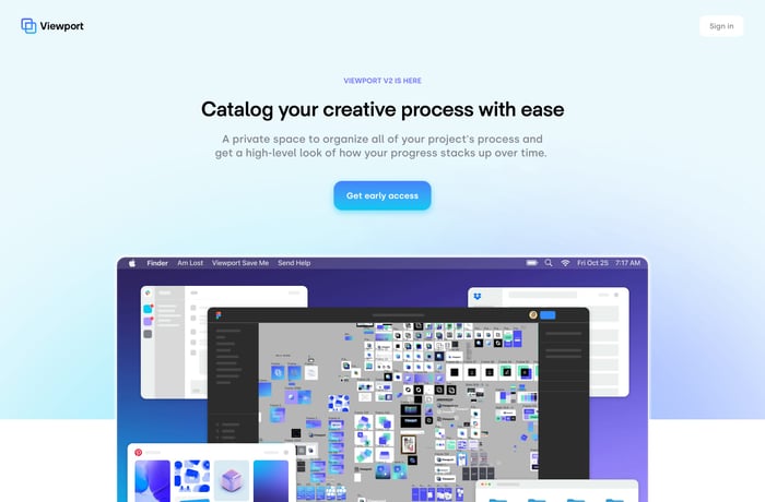 Viewport v2 website preview