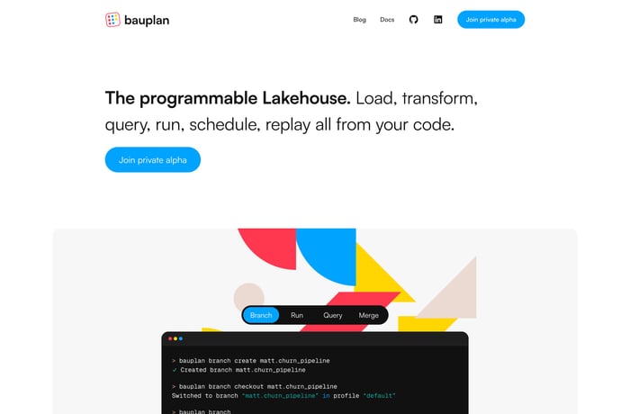 bauplan website preview