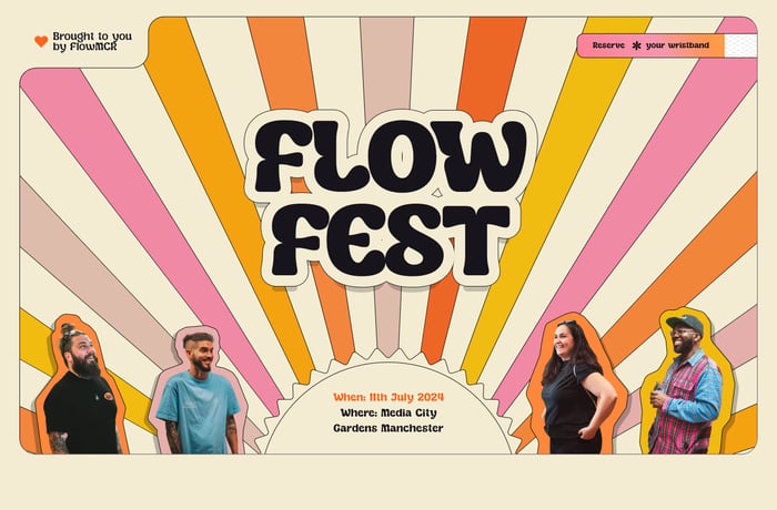 FlowFest 2024 website preview