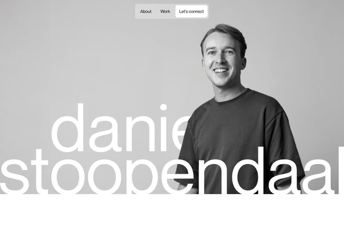 Daniel Stoopendaal website preview