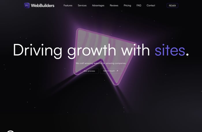 WebBuilders website preview