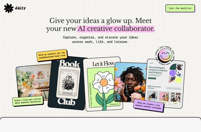 Daisy AI website preview
