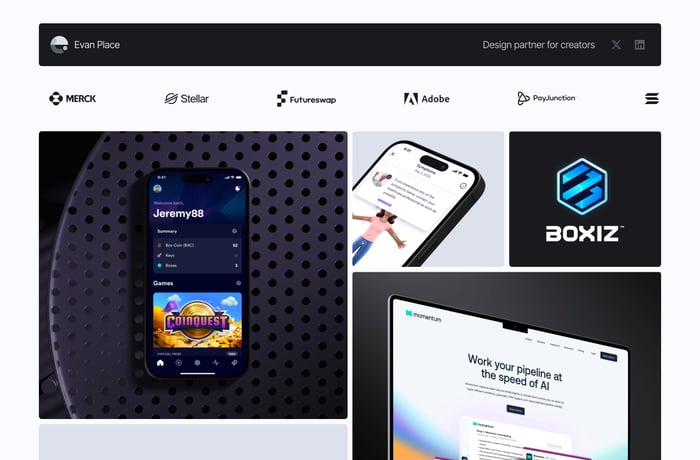 Evan Place website preview