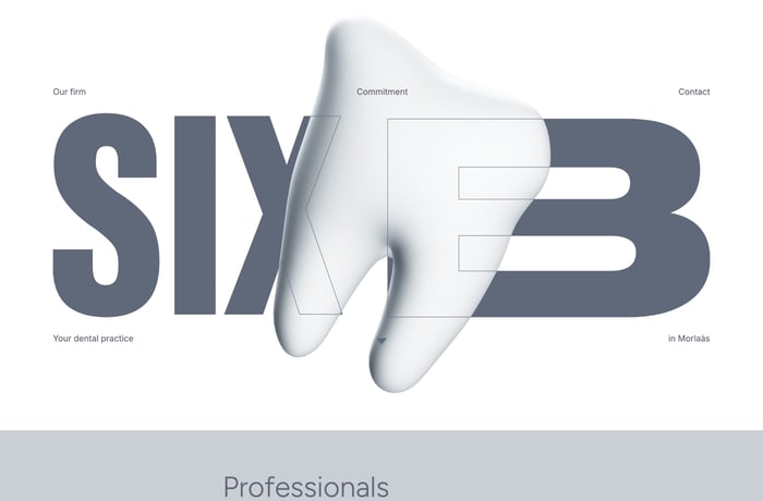 Six B website preview