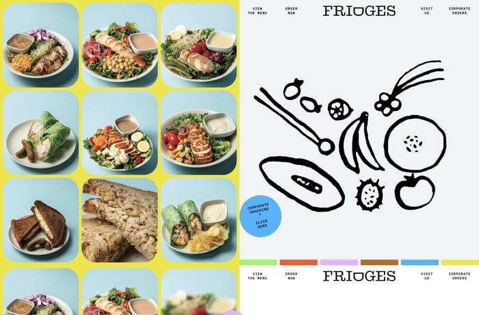 Fridges Market website preview