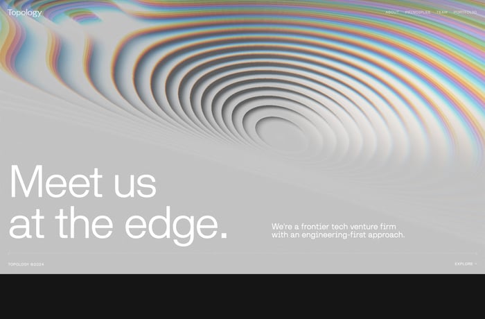 Topology website preview