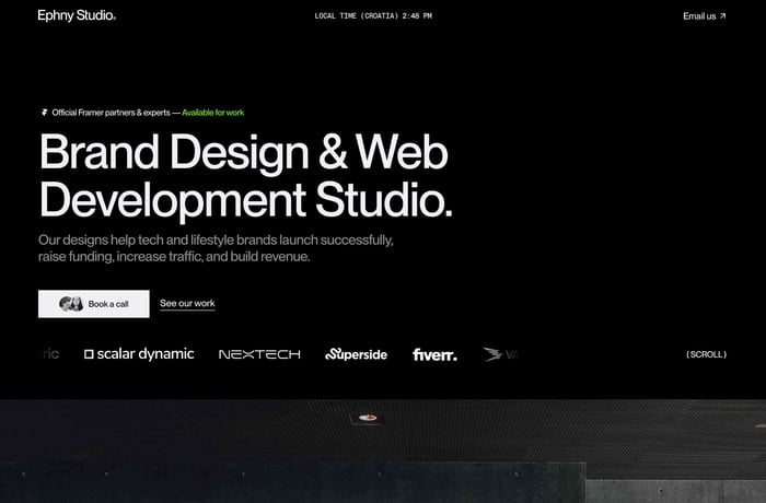 Ephny Studio website preview