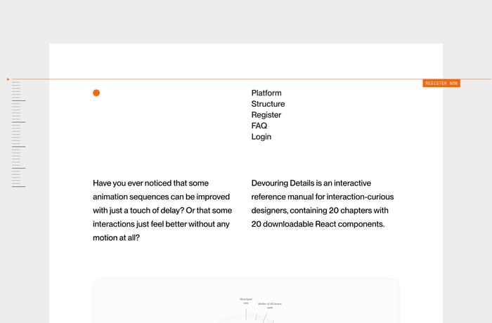 Devouring Details website preview