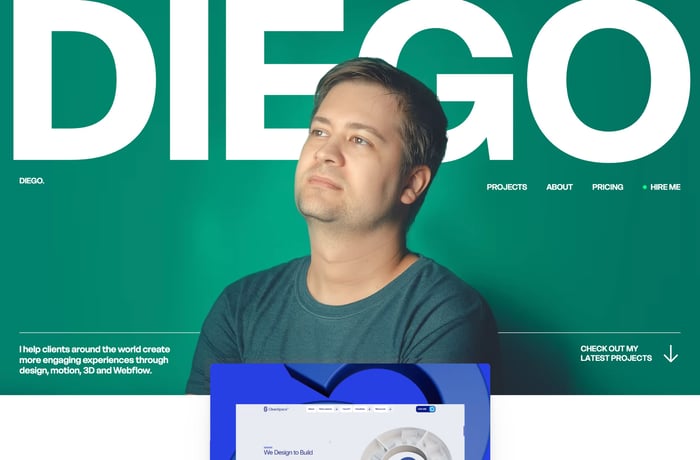 Diego Toda de Oliveira website preview