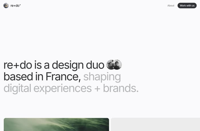 re+do website preview