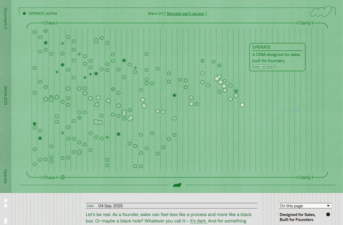 Operate website preview
