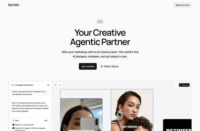 Kyoso website preview