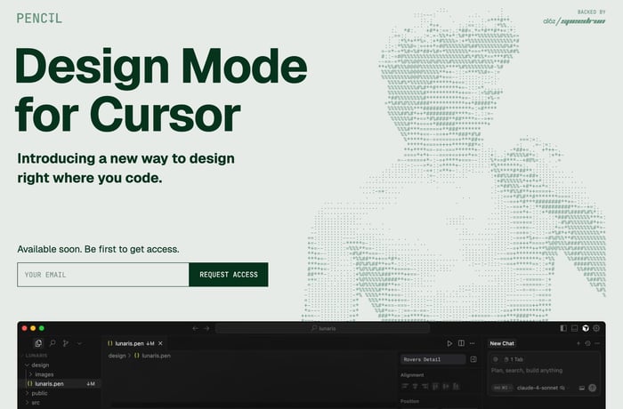 Pencil website preview