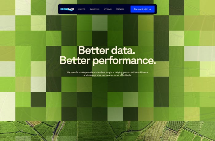 Droneland Australia website preview
