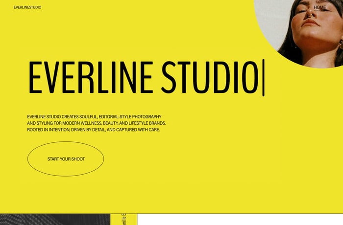 Everline Studio website preview