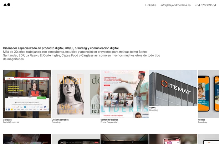 Alejandro Ochoa website preview