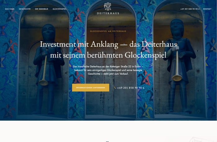 Deiterhaus website preview