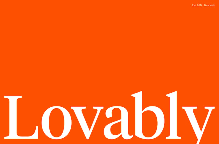 Lovably website preview