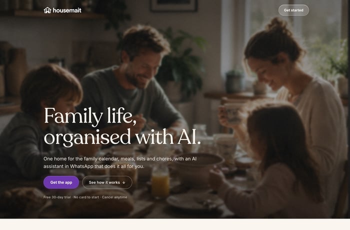 Housemait website preview