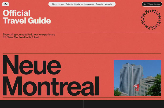 PP Neue Montreal website preview