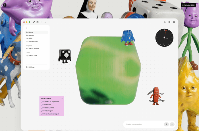 Berd website preview