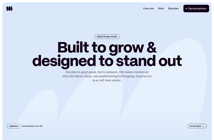 Mammut Studios website preview