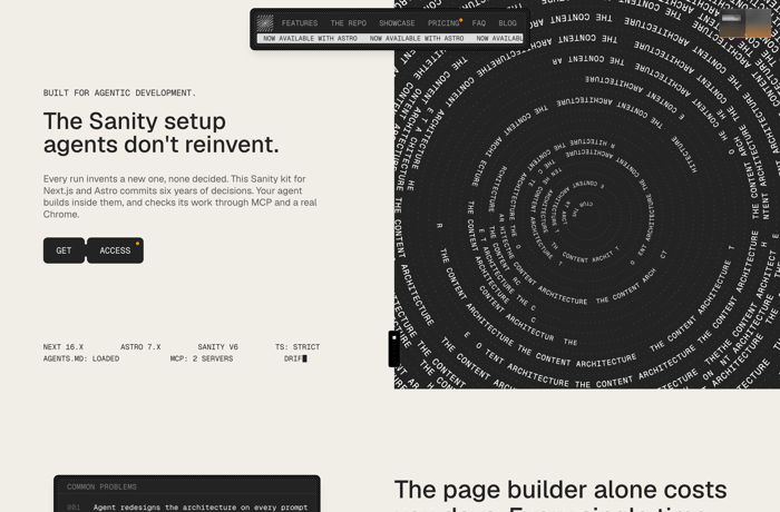 The Content Architecture website preview