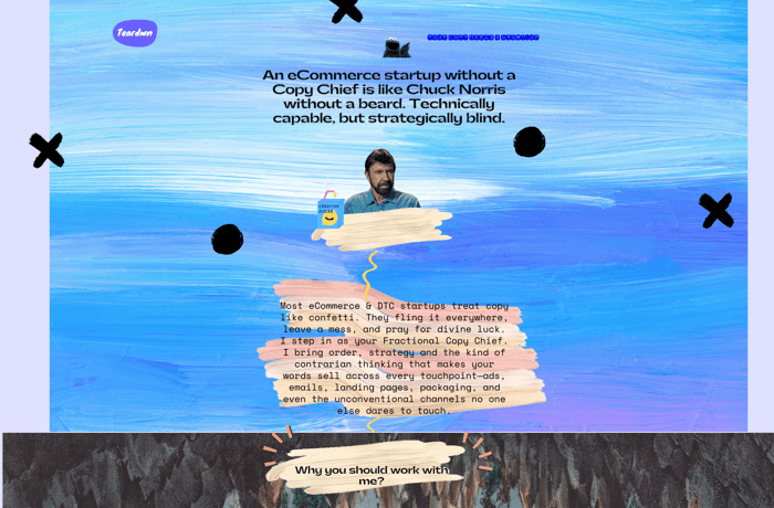 Teardwn website preview
