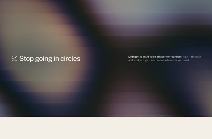 Midnight website preview