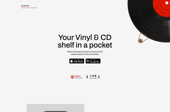 Plastic website preview