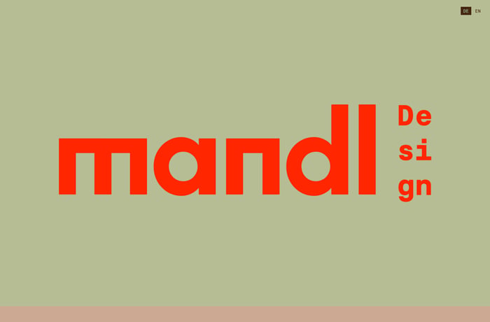 Christoph Mandl website preview