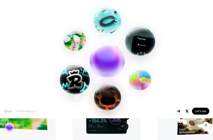 Angelo website preview