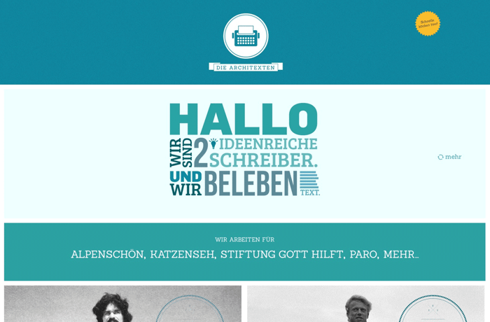 Die Architexten website preview